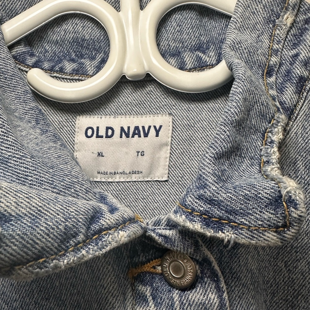Old Navy Blue Denim Jacket - XL - Picture 4 of 7
